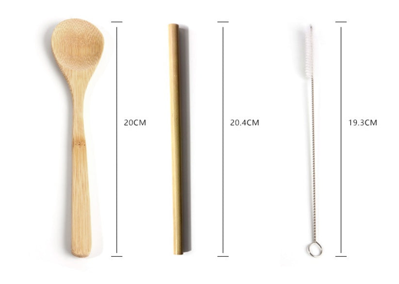 Reusable Bamboo Cutlery Set - Earthly Boutique