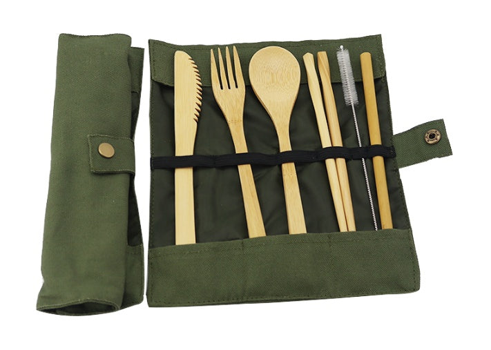 Reusable Bamboo Cutlery Set - Earthly Boutique