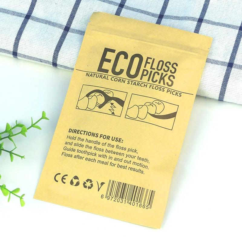 Eco-Friendly 2-in-1 Flosser & Toothpick - Earthly Boutique