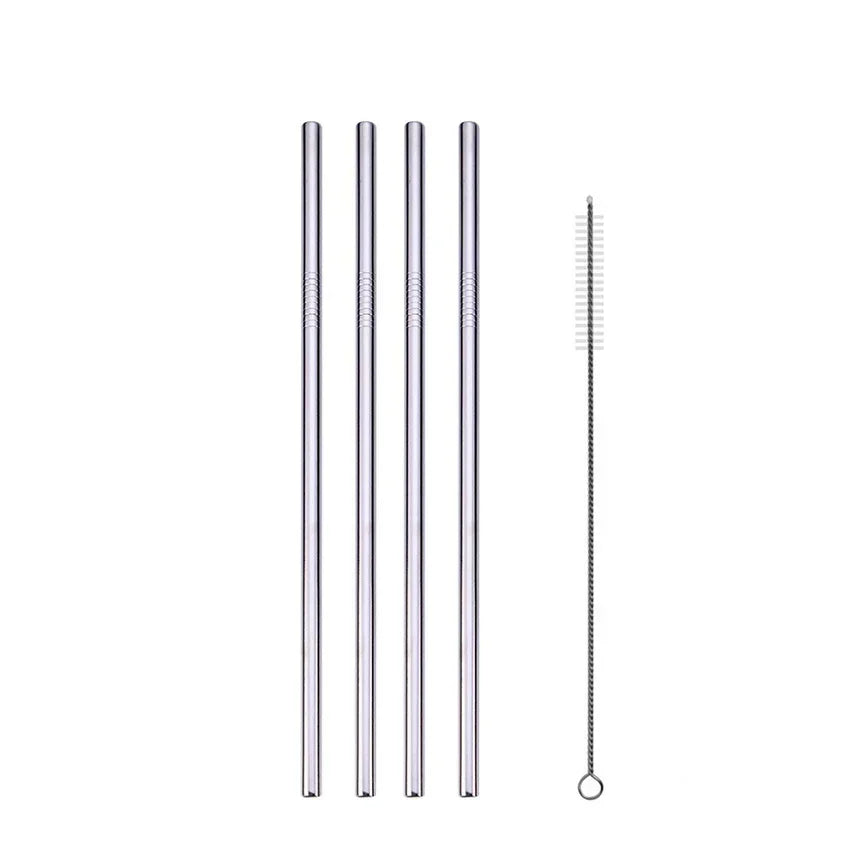 Reusable Stainless Steel Straws - Earthly Boutique