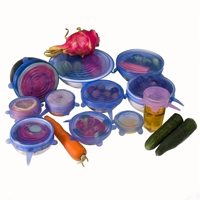 Reusable Silicone Stretch Lids - Earthly Boutique