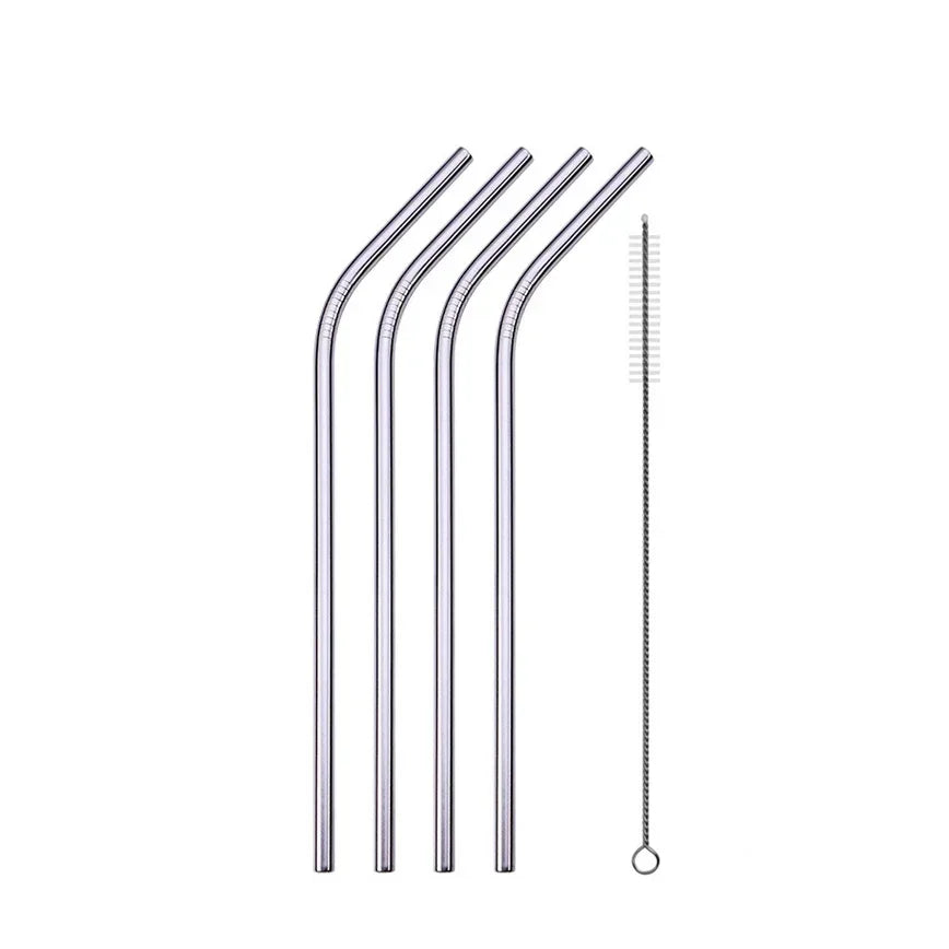 Reusable Stainless Steel Straws - Earthly Boutique