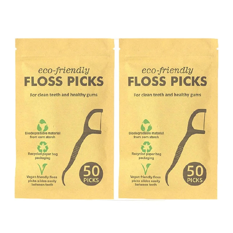 Eco-Friendly 2-in-1 Flosser & Toothpick - Earthly Boutique