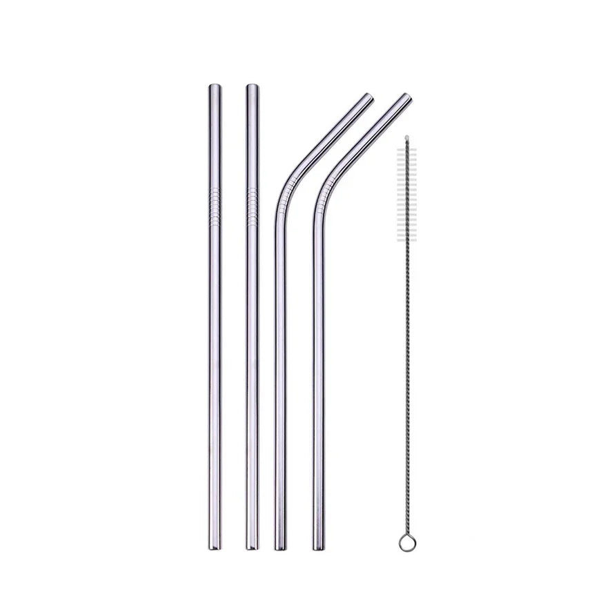 Reusable Stainless Steel Straws - Earthly Boutique