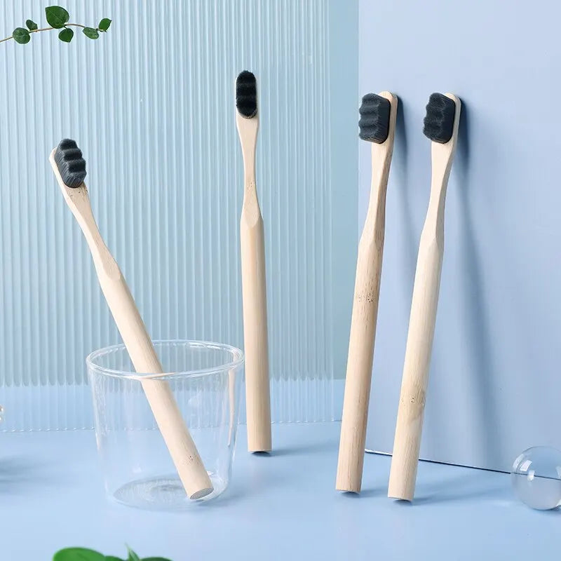 Biodegradable Bamboo Toothbrush Set - Earthly Boutique